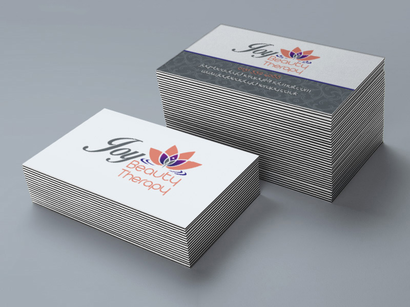 Joy Beauty Therapy Logo Design